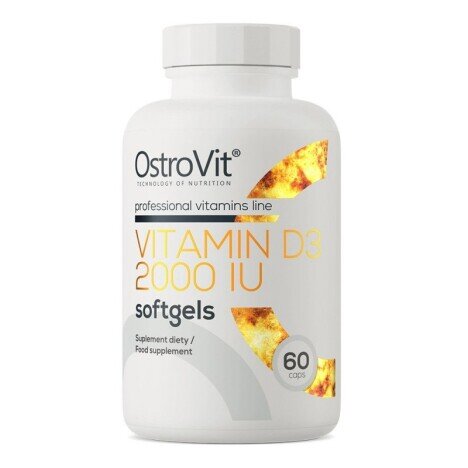 OstroVit Vitamin D3 2000 IU - 60 Capsule